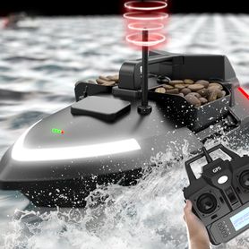 Futterboot V020 mit GPS 12.000mAh schwarz NEU ´24