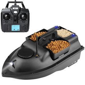 Futterboot V18B PRO mit GPS 12.000mAh Schwarz