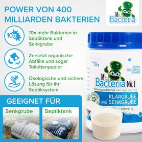 Bioenzymatischer Reiniger für Ihre KLÄRGRUBE und SENKGRUBE 500g