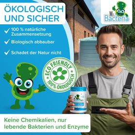 Bioenzymatischer Reiniger für Ihre REGENWASSERBEHÄLTER 500g