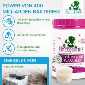 Bioenzymatischer Reiniger für Ihre HÄUSLICHE KLÄRANLAGE 500g